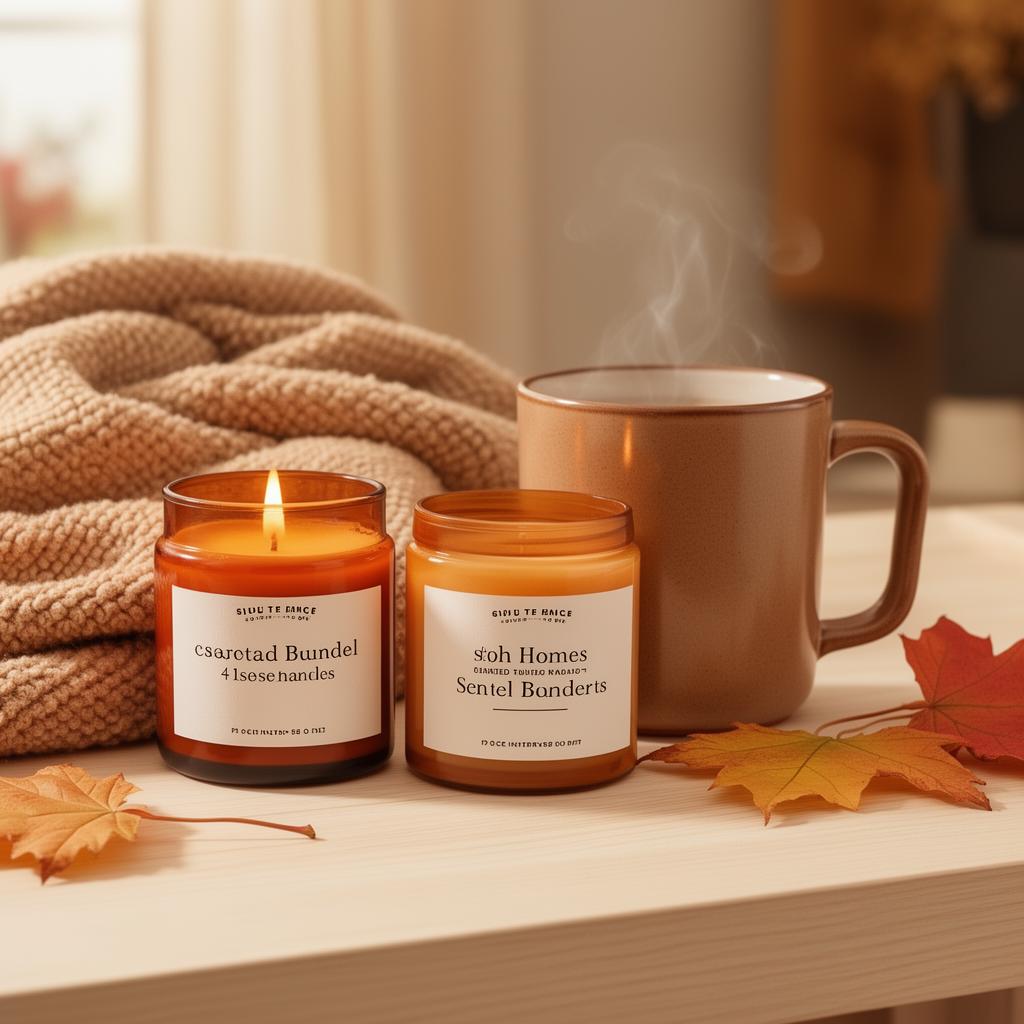 Hygge Home — Pachet lumânări de toamnă